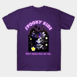 Spooky Kidz Pretty Ghoulz T-Shirt